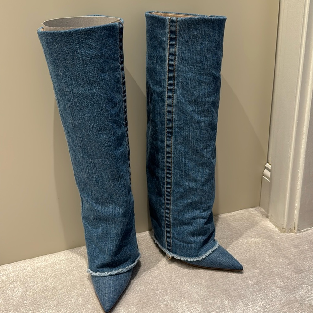 LeSilla NEW denim boots